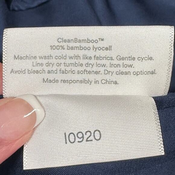 NWOT | Ettitude | CleanBamboo™ Camisole Top | Navy Blue | Medium - Picture 8 of 11